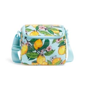 🍋VERA BRADLEY Stay Cooler Lemon Grove Insulate Lunch Box🍋
